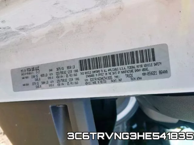 3C6TRVNG3HE541835 фото 2
