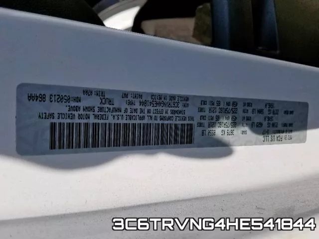 3C6TRVNG4HE541844 фото 2