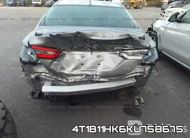 4T1B11HK6KU758675 фото 7
