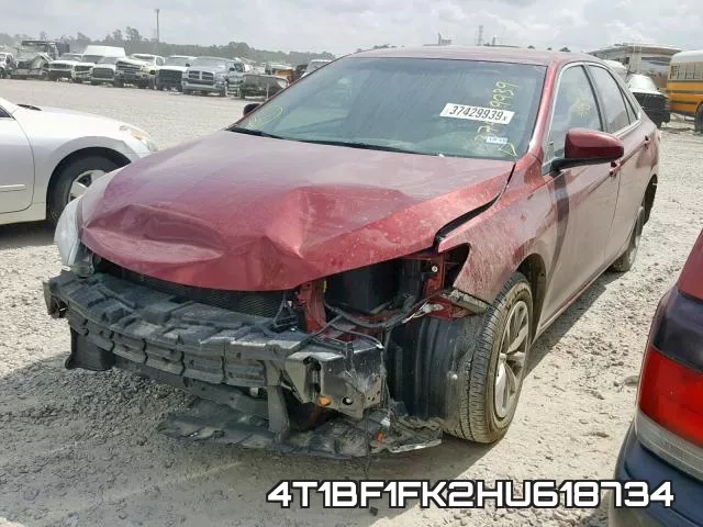 4T1BF1FK2HU618734 фото 2