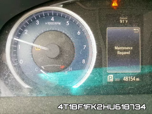 4T1BF1FK2HU618734 фото 8