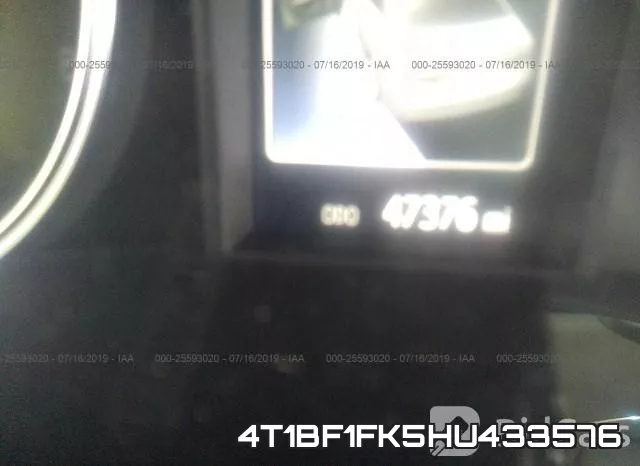 4T1BF1FK5HU433576 фото 8