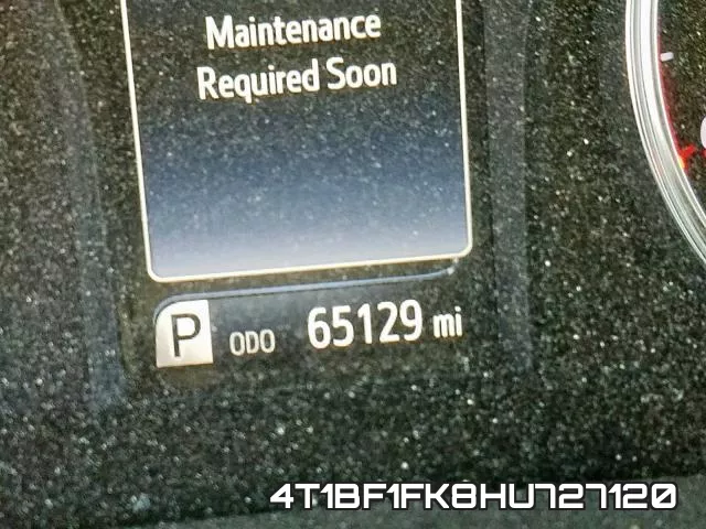 4T1BF1FK8HU727120 фото 9