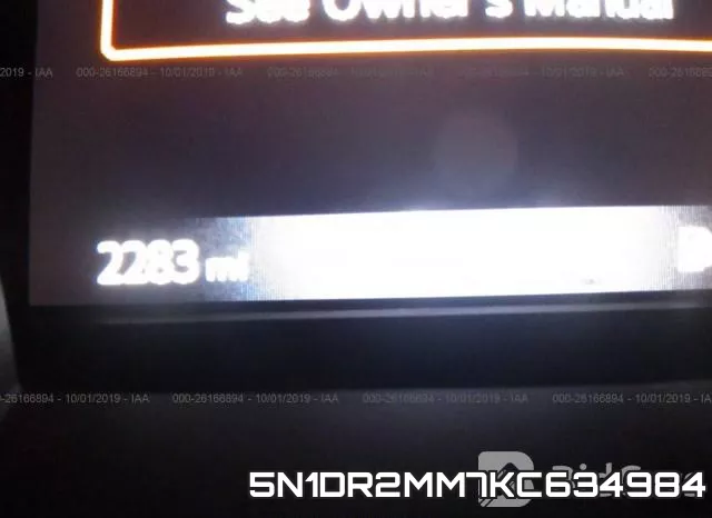 5N1DR2MM7KC634984 фото 8