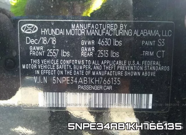 5NPE34AB1KH766135 фото 10