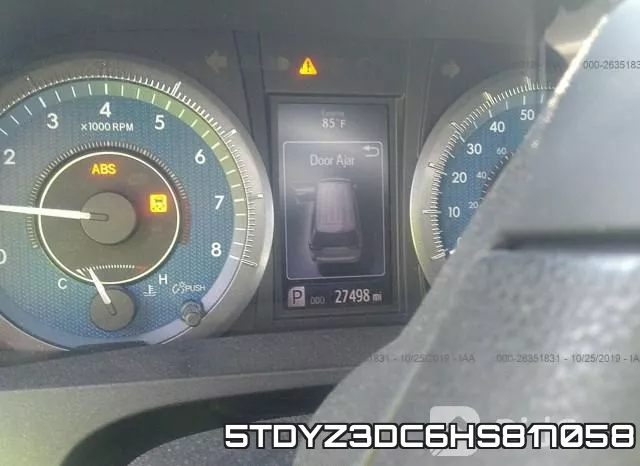 5TDYZ3DC6HS817058 фото 8