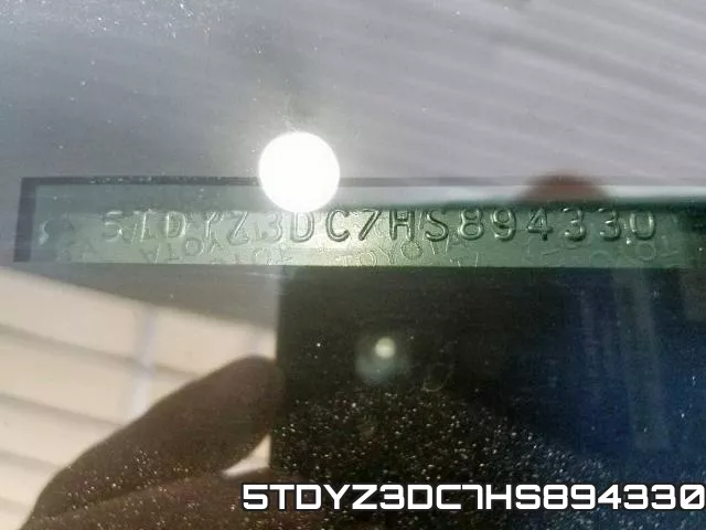 5TDYZ3DC7HS894330 фото 2