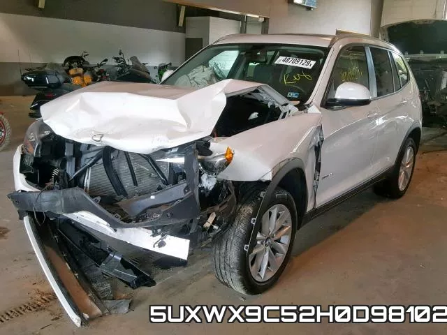 5UXWX9C52H0D98102 фото 3