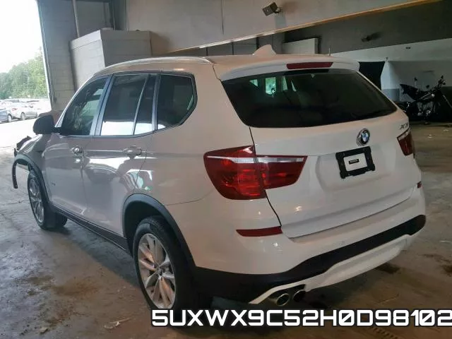 5UXWX9C52H0D98102 фото 4