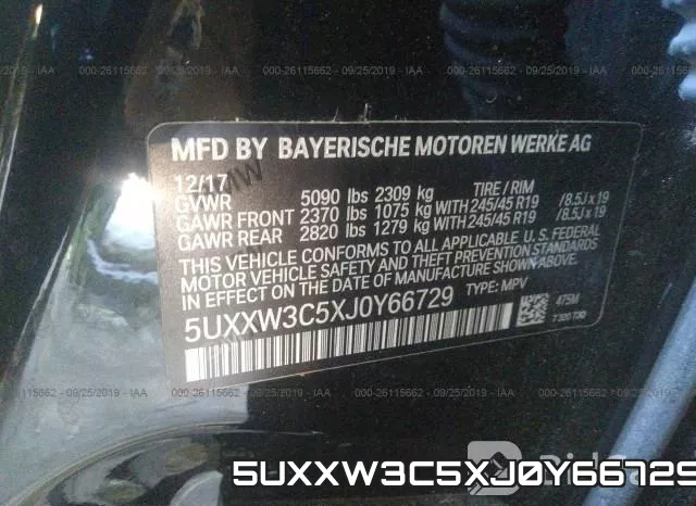 5UXXW3C5XJ0Y66729 фото 10
