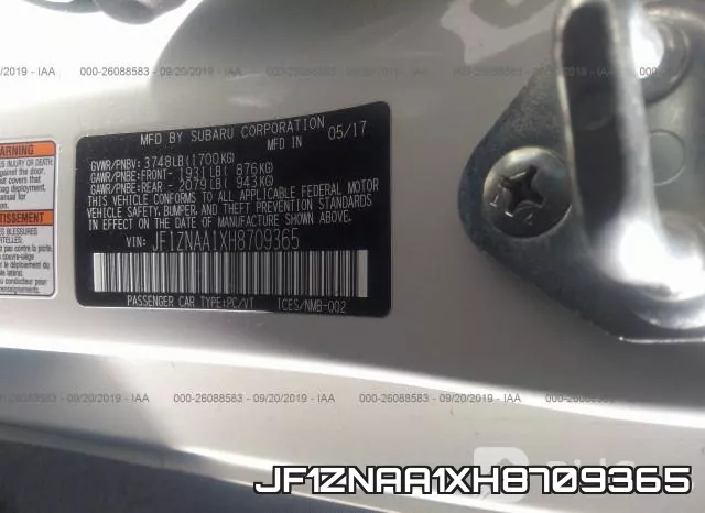 JF1ZNAA1XH8709365 фото 9