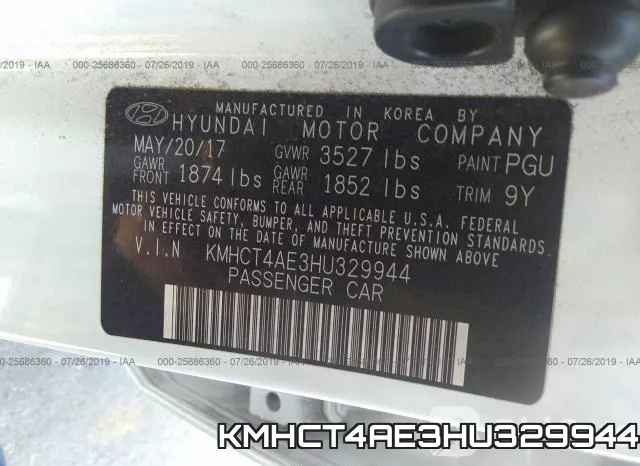 KMHCT4AE3HU329944 фото 10