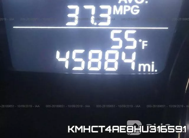 KMHCT4AE8HU316591 фото 8