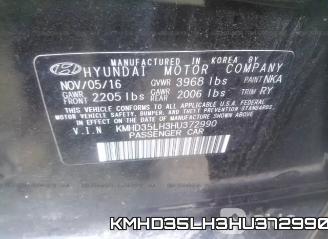 KMHD35LH3HU372990 фото 10