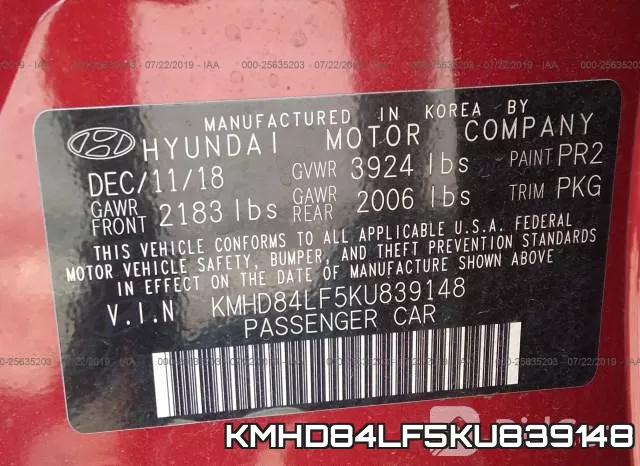 KMHD84LF5KU839148 фото 10