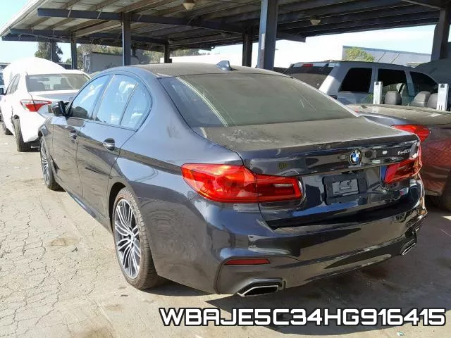 WBAJE5C34HG916415 фото 4