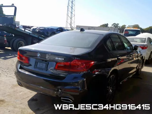 WBAJE5C34HG916415 фото 5