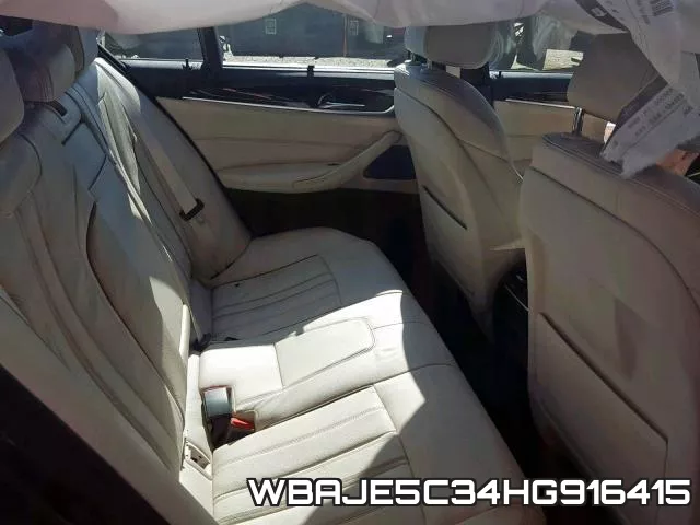 WBAJE5C34HG916415 фото 7