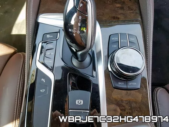 WBAJE7C32HG478974 фото 9