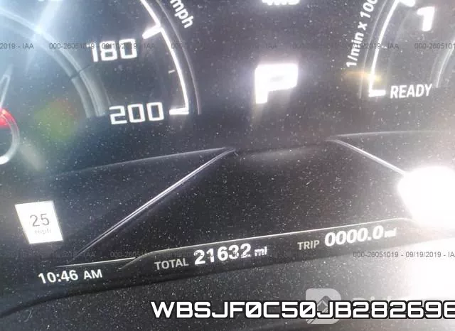 WBSJF0C50JB282696 фото 8