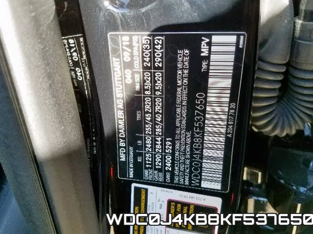 WDC0J4KB8KF537650 фото 2