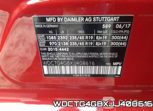WDCTG4GBXJJ408616 фото 10