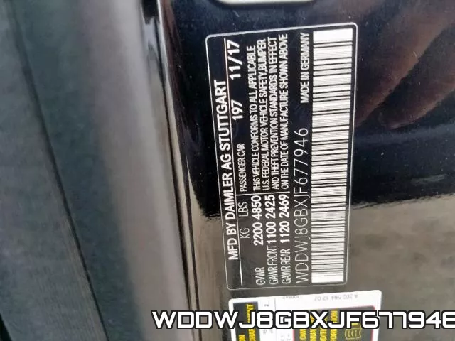 WDDWJ8GBXJF677946 фото 2