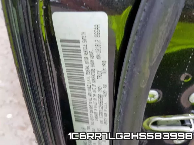 1C6RR7LG2HS583998 фото 2