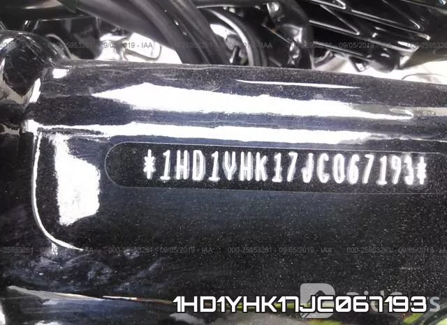 1HD1YHK17JC067193 фото 2