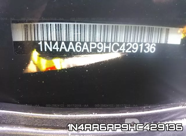 1N4AA6AP9HC429136 фото 10