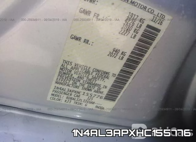 1N4AL3APXHC155776 фото 10