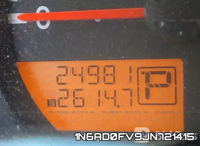 1N6AD0FV9JN721415 фото 8