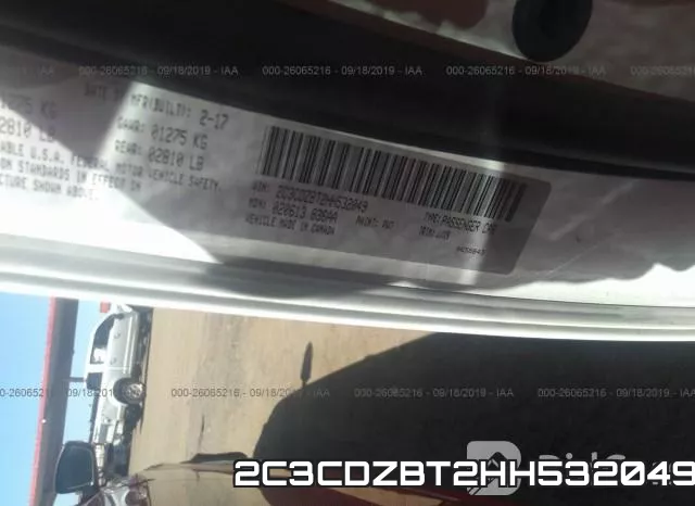 2C3CDZBT2HH532049 фото 10