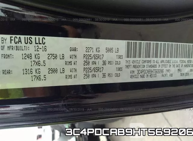 3C4PDCAB9HT569206 фото 10