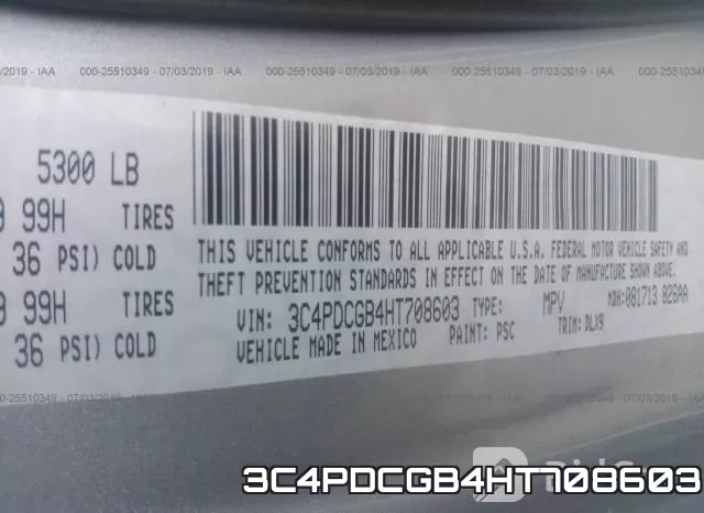 3C4PDCGB4HT708603 фото 10
