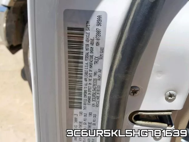 3C6UR5KL5HG781639 фото 2