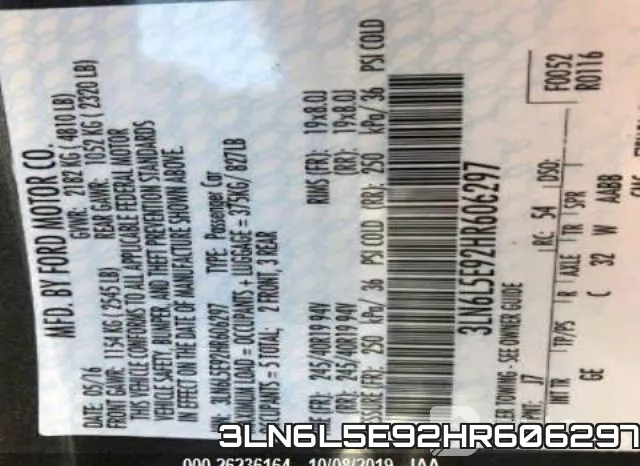 3LN6L5E92HR606297 фото 10
