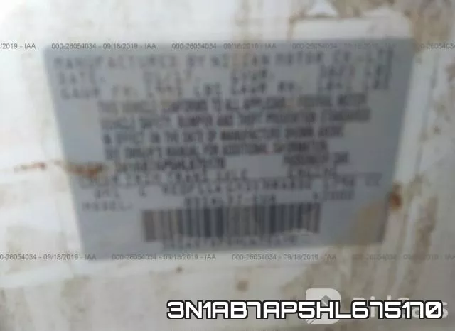 3N1AB7AP5HL675170 фото 10