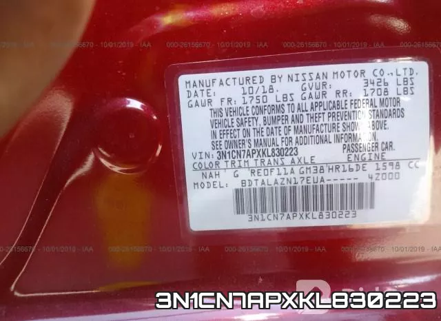 3N1CN7APXKL830223 фото 10
