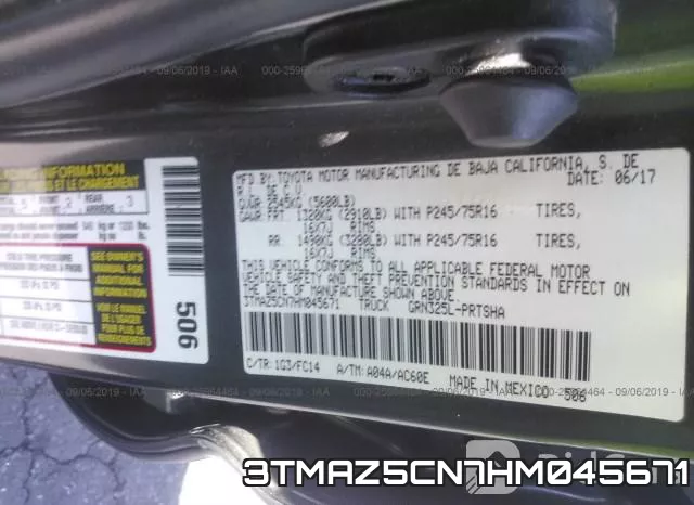 3TMAZ5CN7HM045671 фото 10