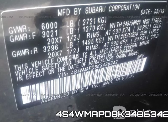 4S4WMAPD8K3486342 фото 10