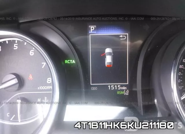 4T1B11HK6KU211180 фото 8