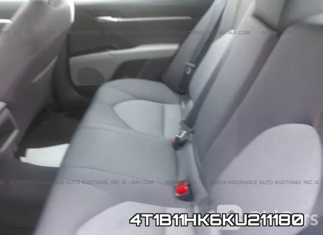 4T1B11HK6KU211180 фото 9