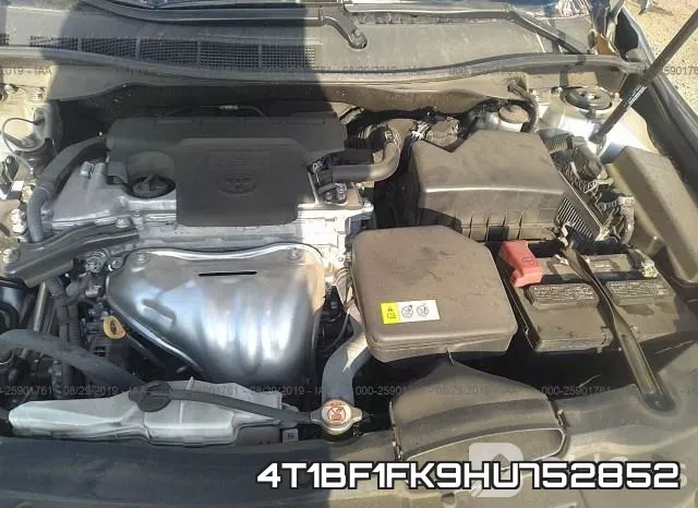 4T1BF1FK9HU752852 фото 2