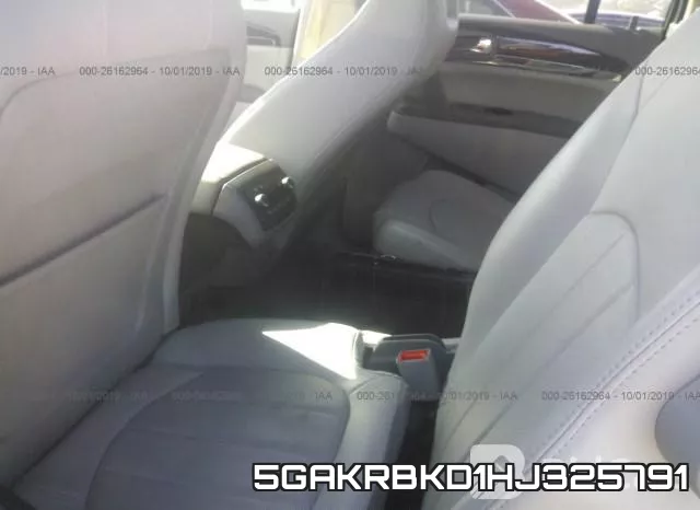 5GAKRBKD1HJ325791 фото 9