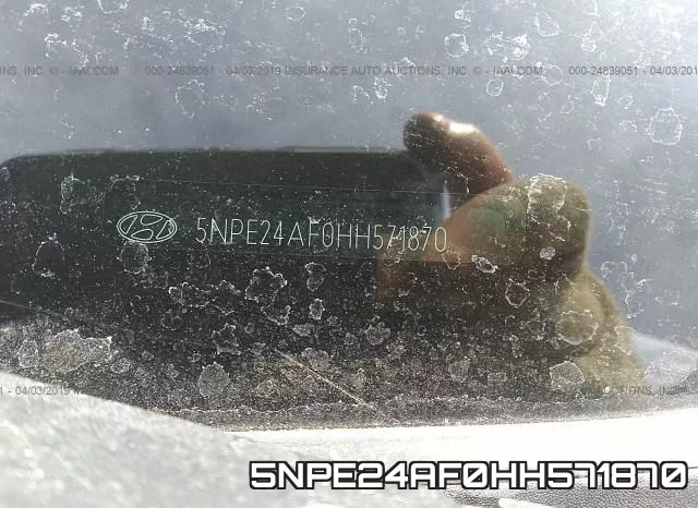 5NPE24AF0HH571870 фото 10