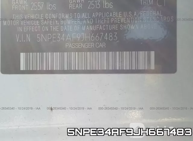 5NPE34AF9JH667483 фото 10
