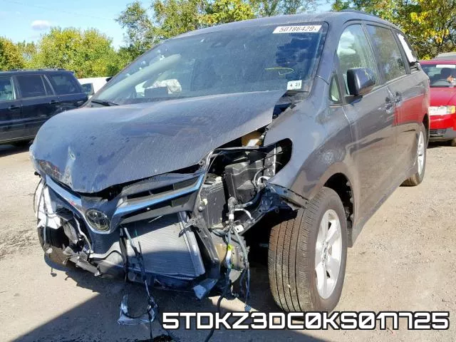 5TDKZ3DC0KS017725 фото 2