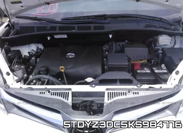 5TDYZ3DC5KS984776 фото 2