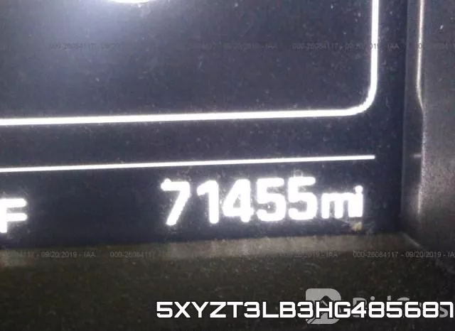 5XYZT3LB3HG485687 фото 8